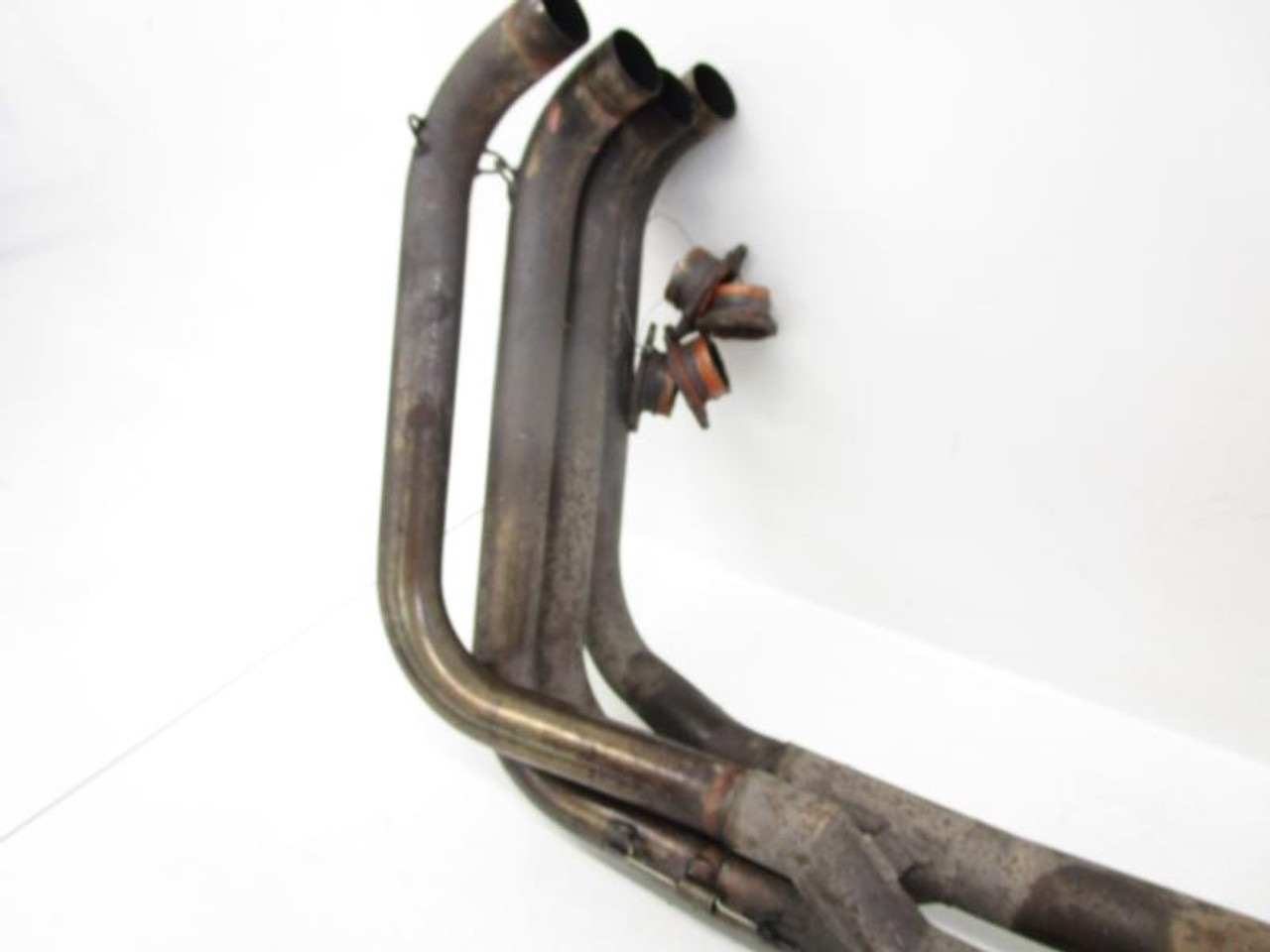 97 Kawasaki ZX7R P Exhuast Muffler Micron Full System 1996